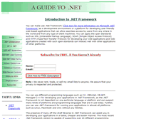 Tablet Screenshot of dotnet-guide.com